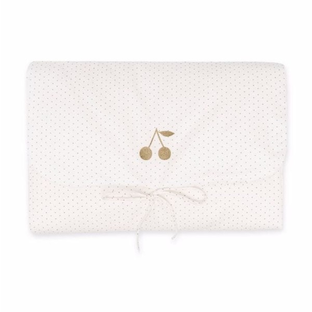 Bonpoint Cherry-print changing mat